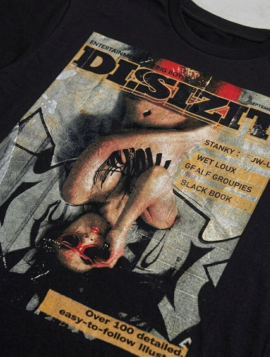 "Dissizit" Magazine Cover Graphic Tshirt