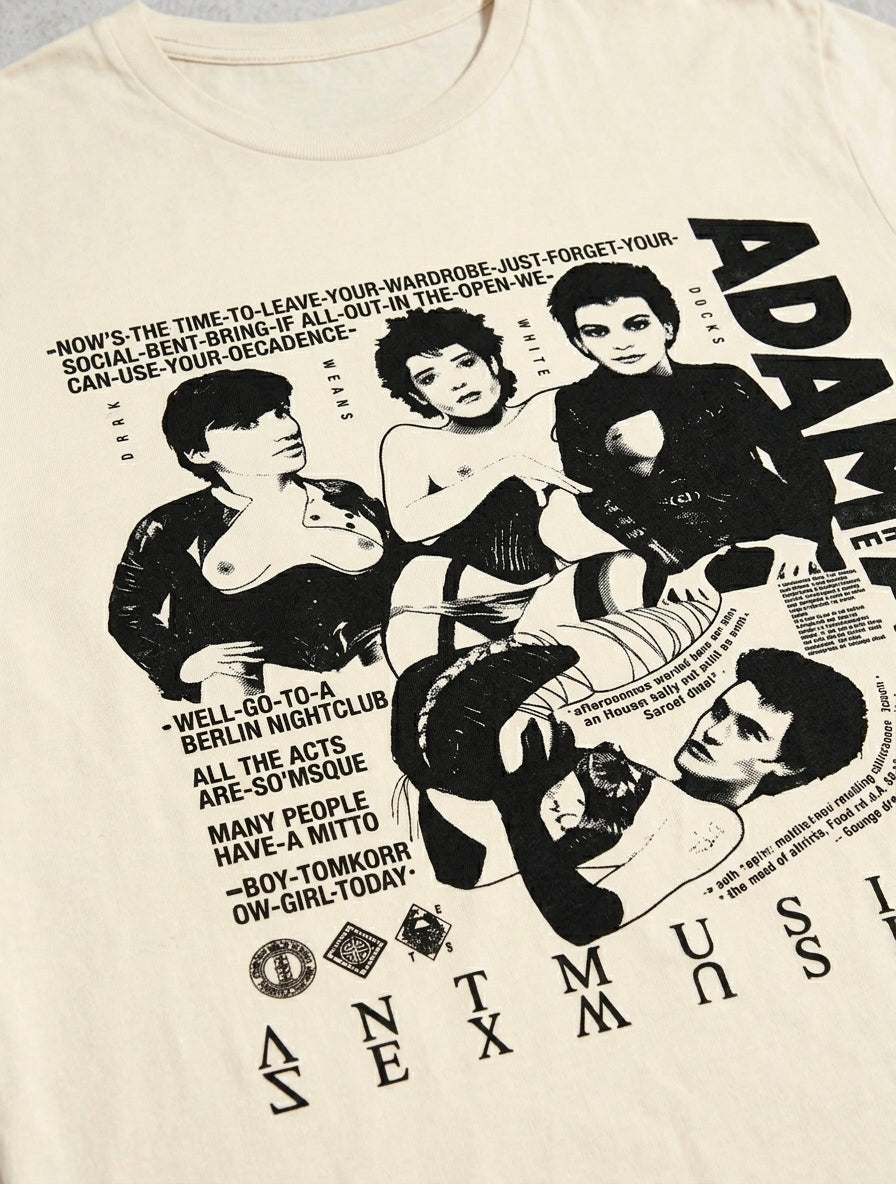 Adam and the Ants "Ant Music" Graphic Tshirt