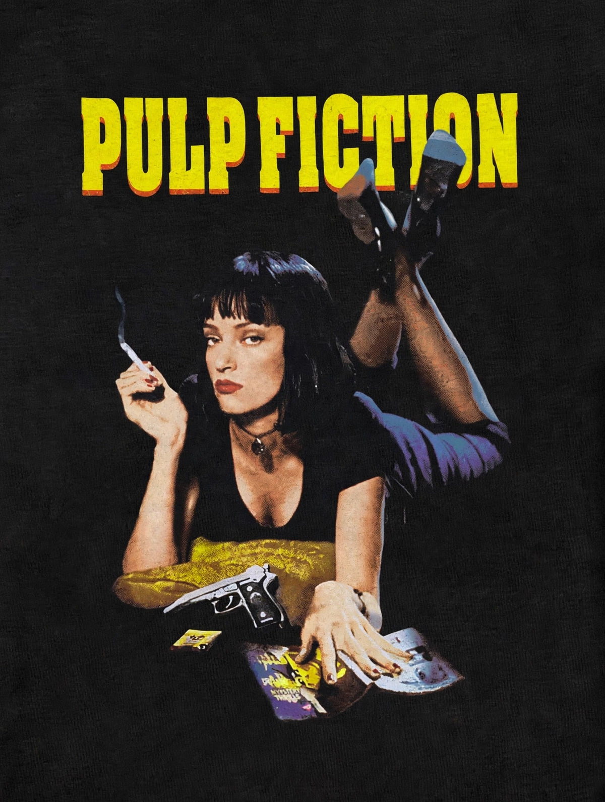 Pulp Fiction Movie Poster Graphic Tshirt