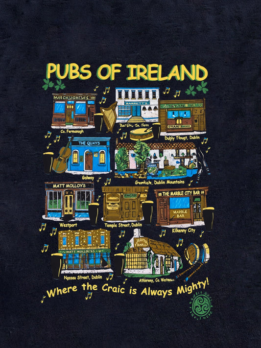 "Pubs of Ireland" Graphic Tshirt