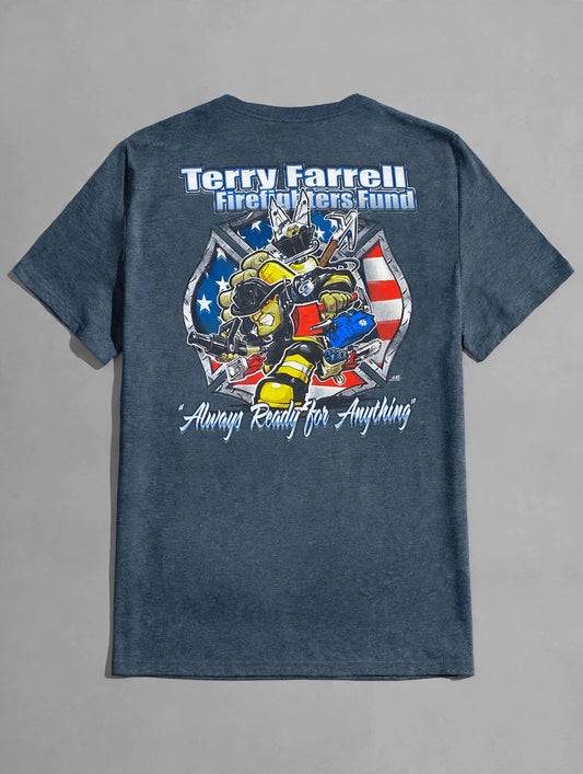 "Terry Farrell Firefighters Fund" Graphic Tshirt