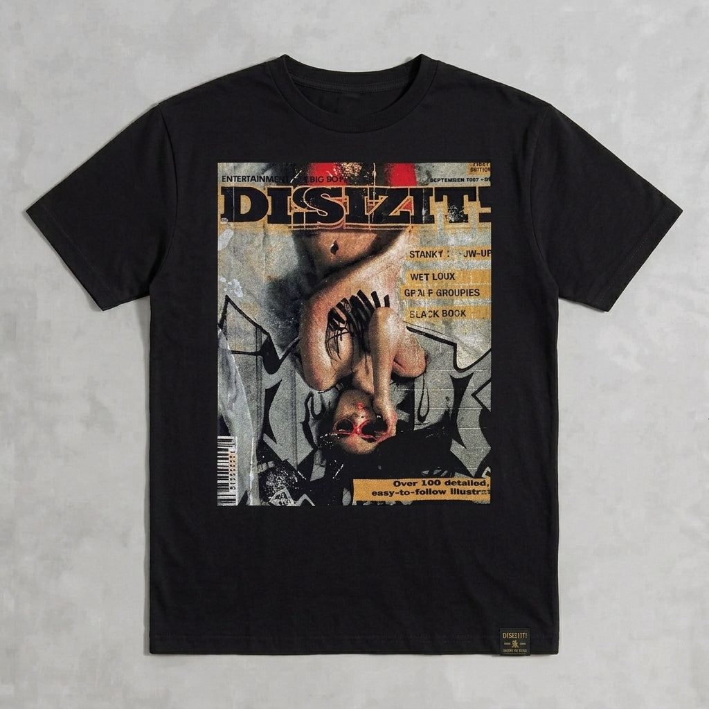 "Dissizit" Magazine Cover Graphic Tshirt