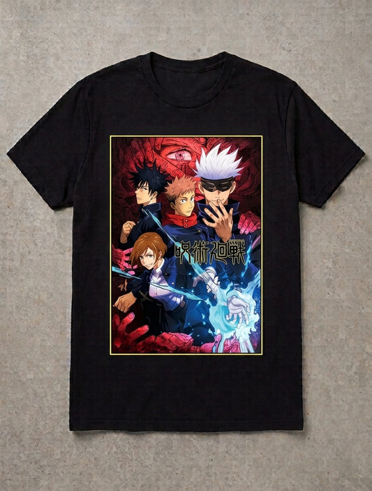 Jujutsu Kaisen Official Anime Graphic T-shirt