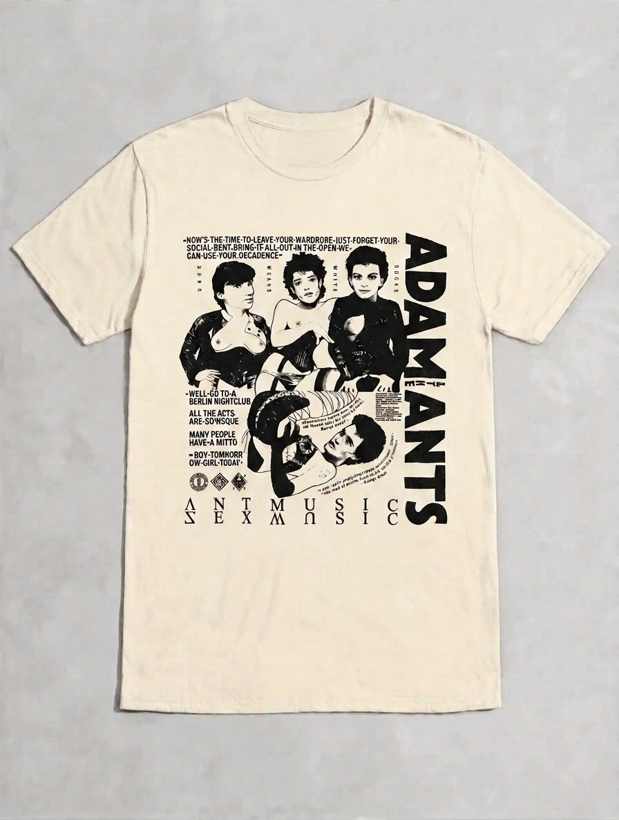 Adam and the Ants "Ant Music" Graphic Tshirt