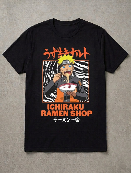 Naruto "Ichiraku Ramen Shop" Official Anime Graphic Tshirt