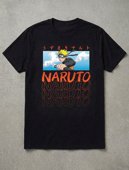 Naruto Uzumaki Official Anime Graphic T-shirt