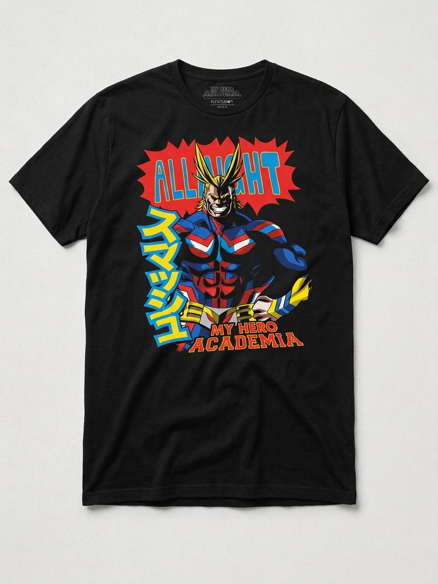 All Might My Hero Academia Graphic T-shirt
