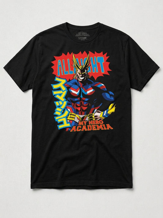 All Might My Hero Academia Graphic T-shirt