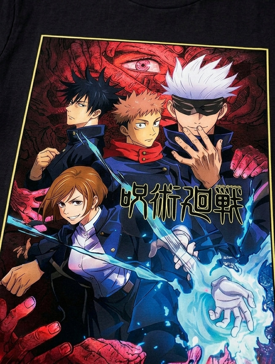 Jujutsu Kaisen Official Anime Graphic T-shirt