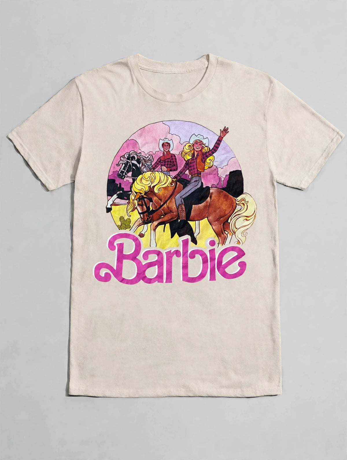 Barbie "Western Cowgirl" Official Graphic Tshirt