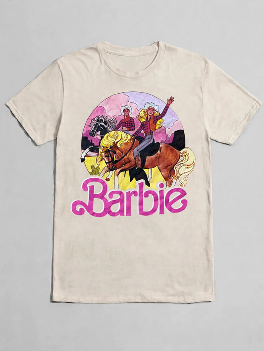 Barbie "Western Cowgirl" Official Graphic Tshirt