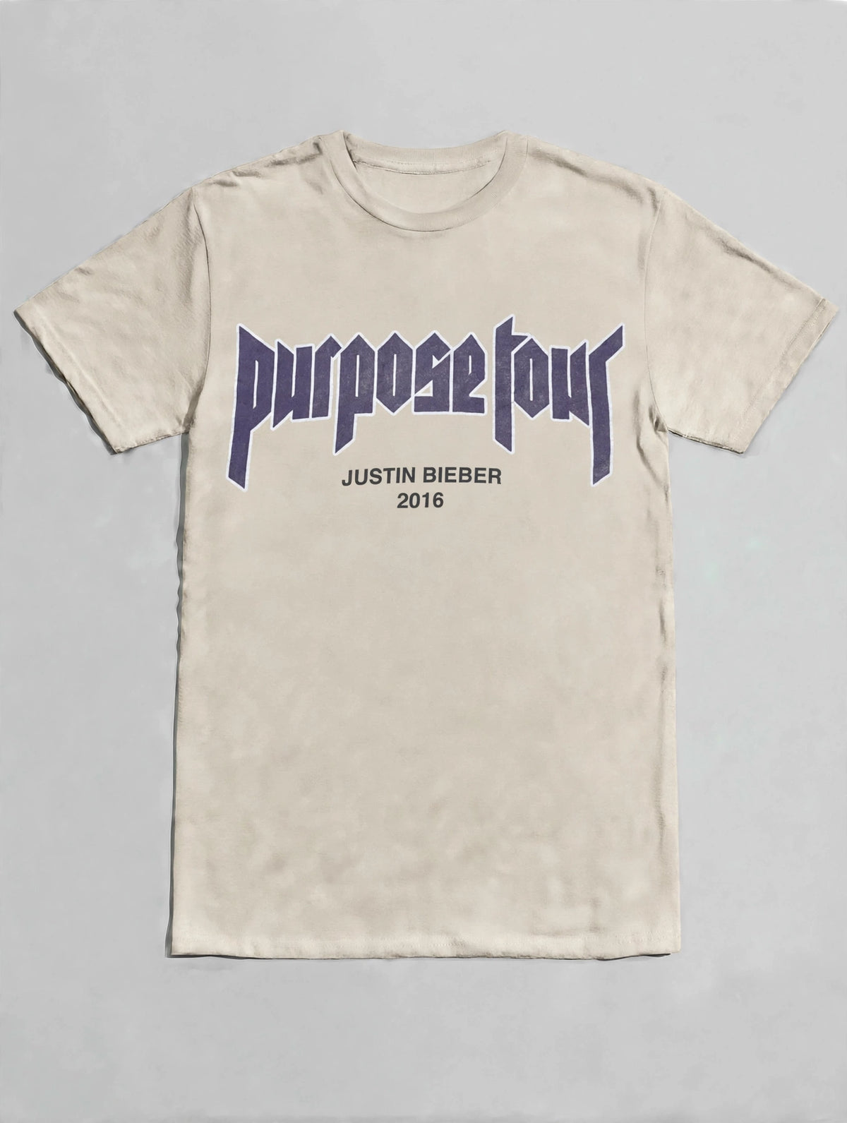Justin Bieber "Purpose Tour 2016" Official Concert Graphic Tshirt