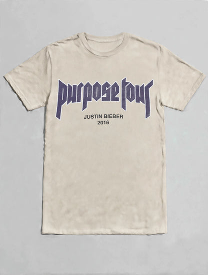 Justin Bieber "Purpose Tour 2016" Official Concert Graphic Tshirt