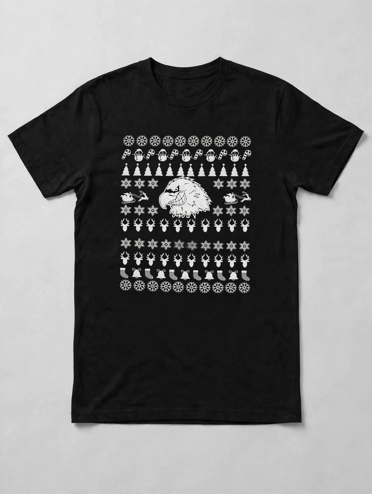 Eagle Ugly Holiday Print T-shirt