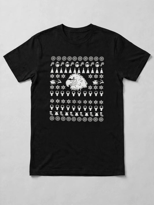 Eagle Ugly Holiday Print T-shirt