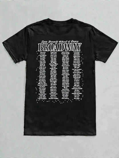 Broadway Playbill Graphic T-shirt