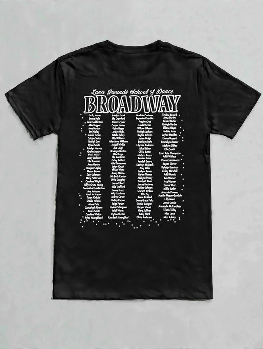 Broadway Playbill Graphic T-shirt