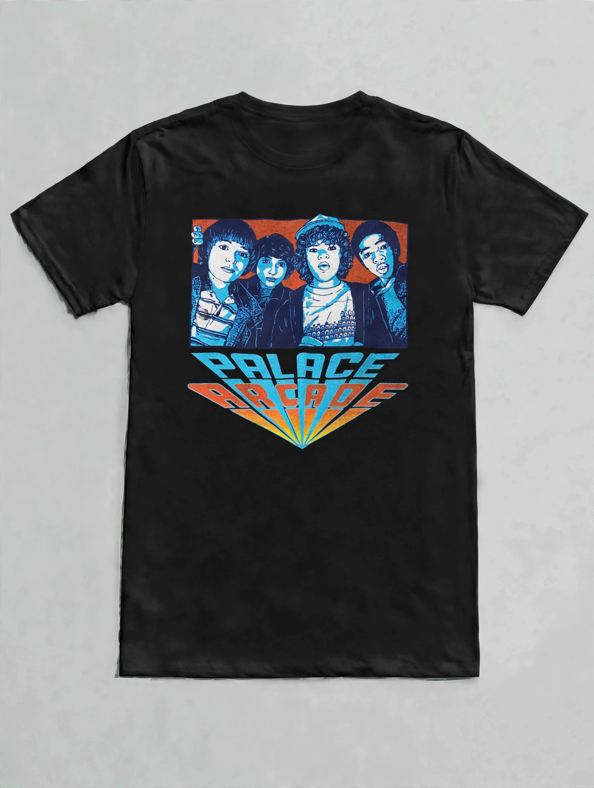 Stranger Things "Palace Arcade" Official Netflix Graphic Tshirt