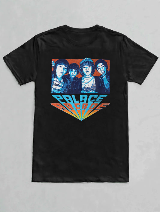 Stranger Things "Palace Arcade" Official Netflix Graphic Tshirt