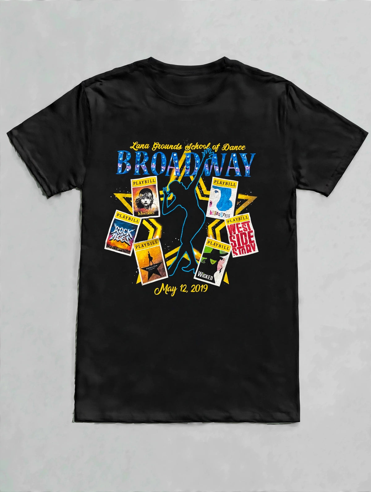 Broadway Playbill Graphic T-shirt