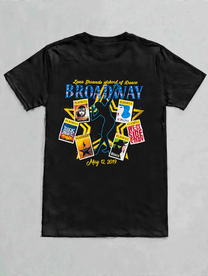 Broadway Playbill Graphic T-shirt