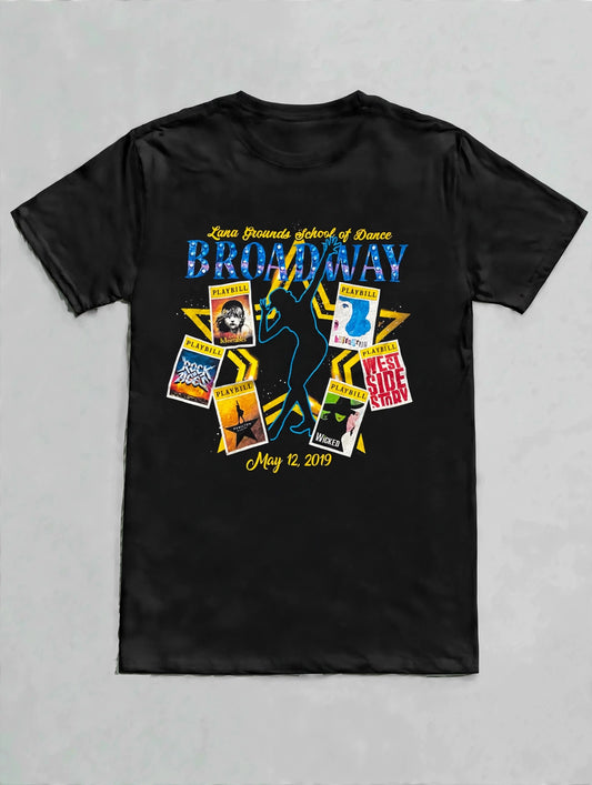 Broadway Playbill Graphic T-shirt
