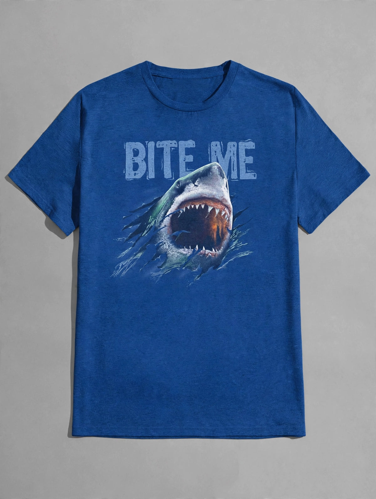 "Bite Me" Shark Graphic Tshirt
