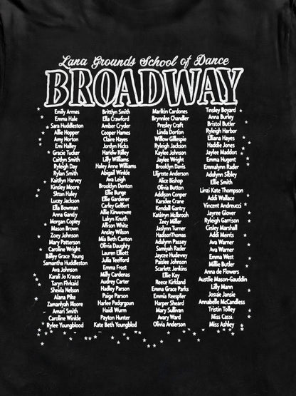 Broadway Playbill Graphic T-shirt
