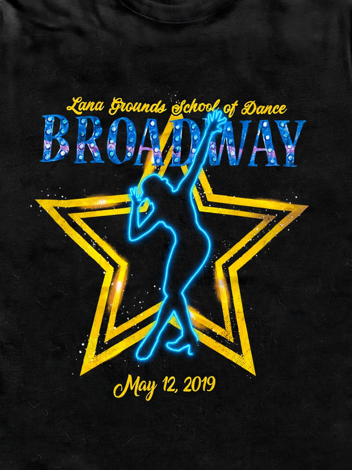 Broadway Playbill Graphic T-shirt