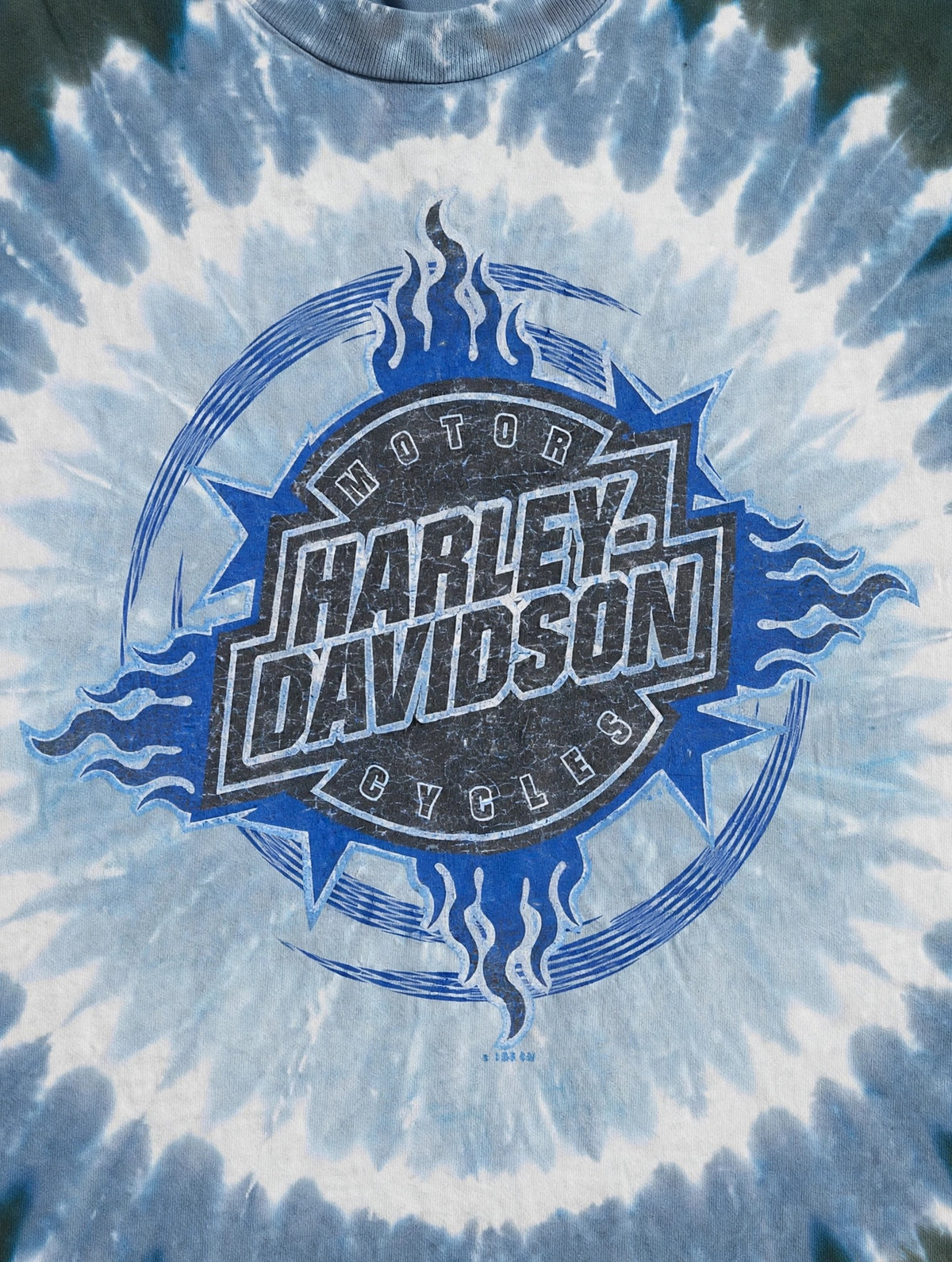 Harley-Davidson Motorcycles Official Tie-Dye Graphic Tshirt