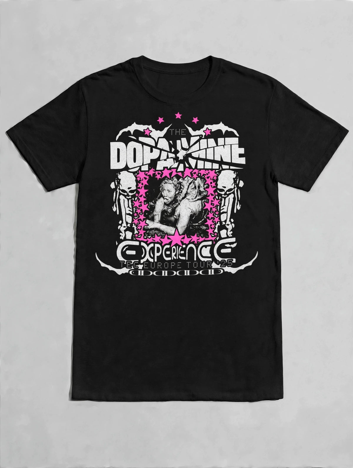 The Dopamine Experience "Europe Tour '25" Official Graphic T-shirt