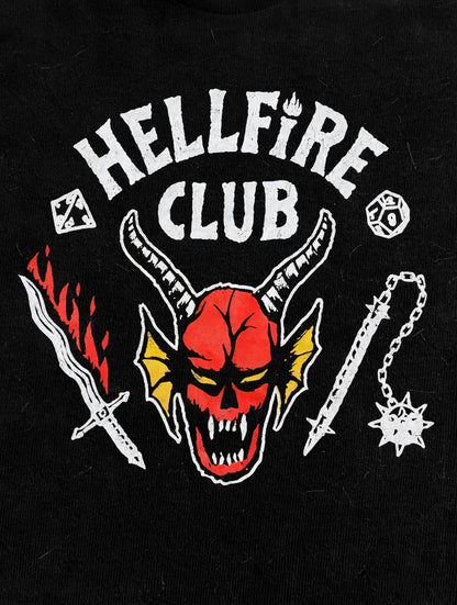 Stranger Things "Hellfire Club" Official Netflix Graphic Tshirt