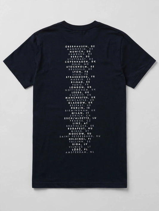 Bird & Hands Artistic Graphic T-shirt
