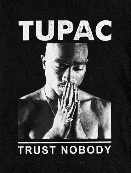 Tupac "Trust Nobody" Official Graphic Tshirt