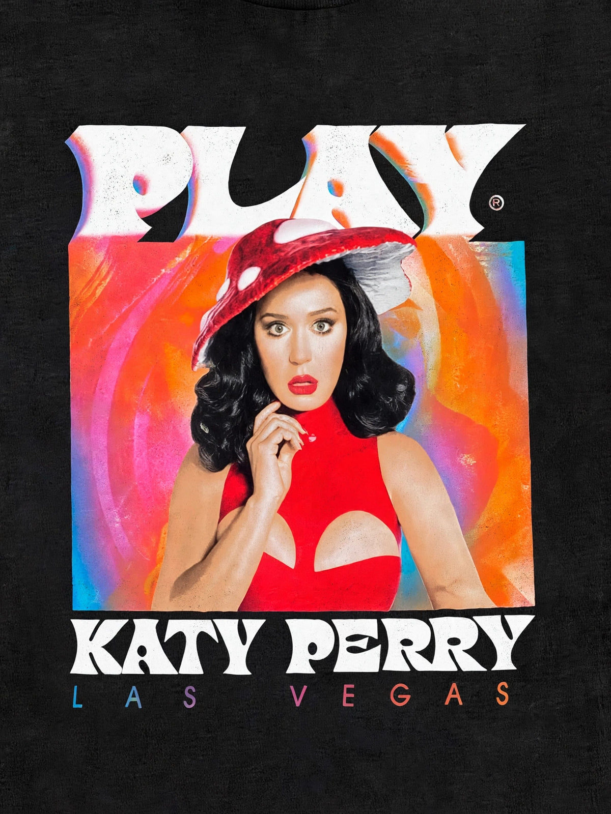Katy Perry "PLAY" Las Vegas Residency Official Graphic Tshirt