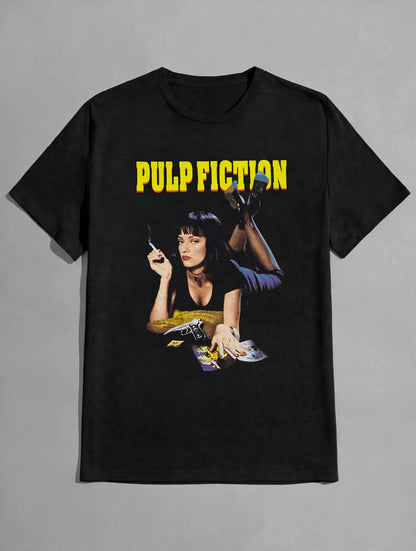 Pulp Fiction Movie Poster Graphic Tshirt