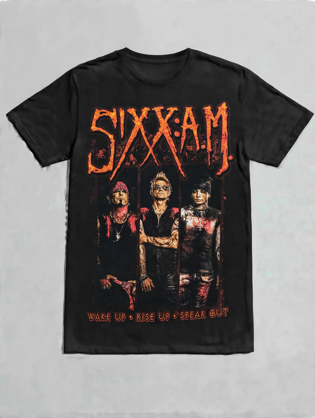 Sixx: A.M. Band Graphic T-shirt