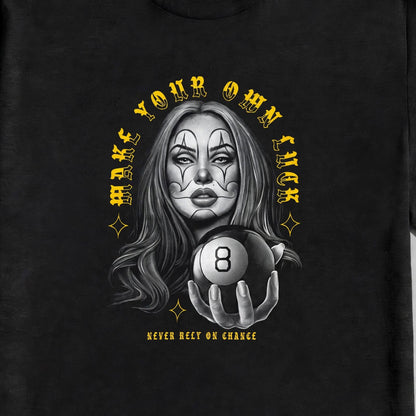 "Make Your Own Luck" 8-Ball Graphic Tshirt