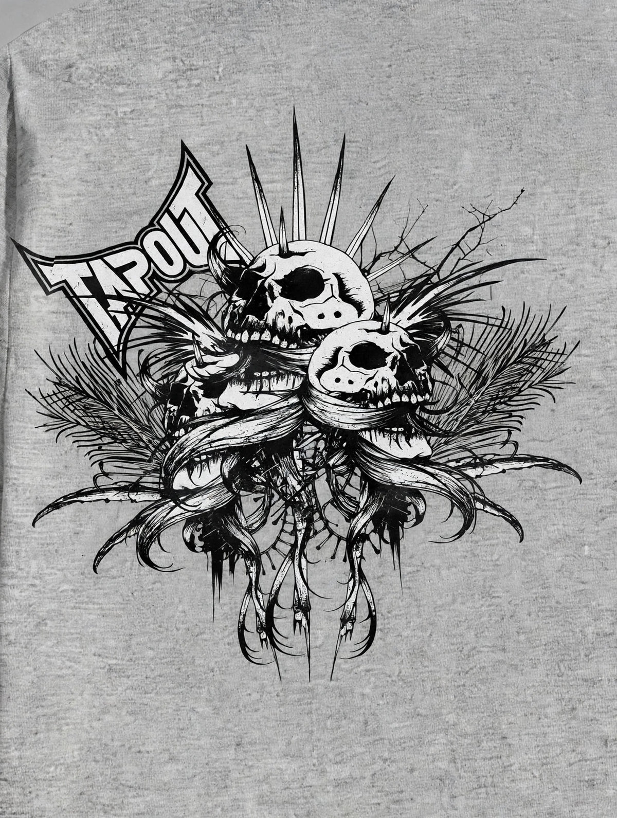 Tapout Official Skull Graphic Tshirt