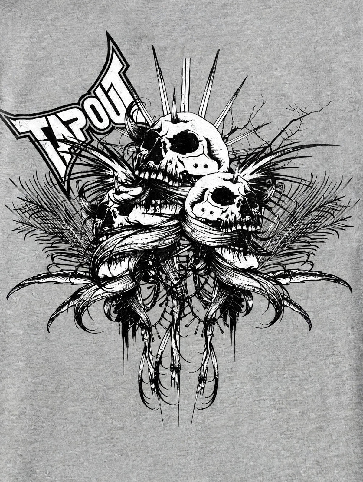 Tapout Official Skull Graphic Tshirt