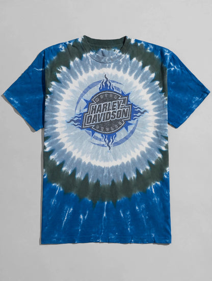 Harley-Davidson Motorcycles Official Tie-Dye Graphic Tshirt