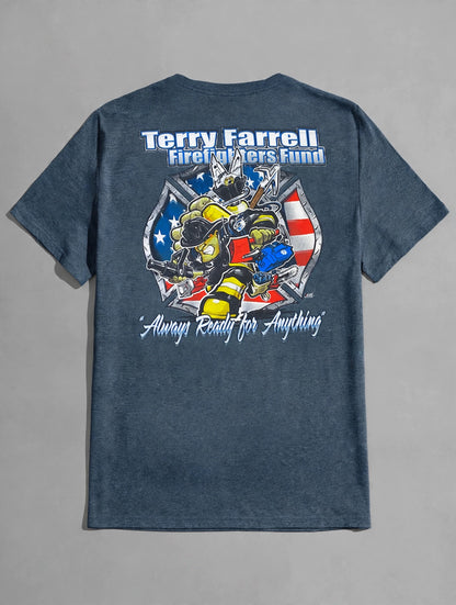 "Terry Farrell Firefighters Fund" Graphic Tshirt